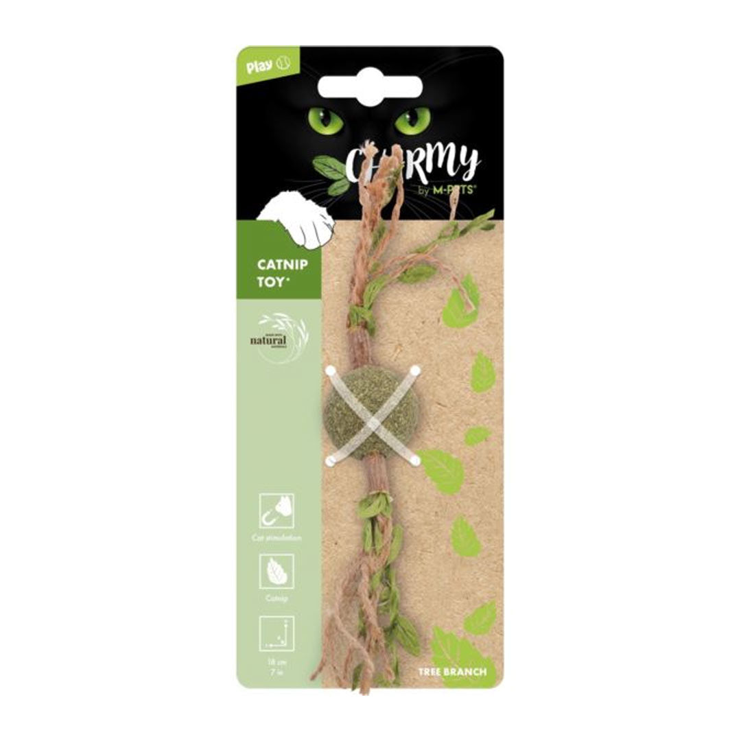 M-Pets Charmy Brancy Catnipli Yeşil Kedi Oyuncağı