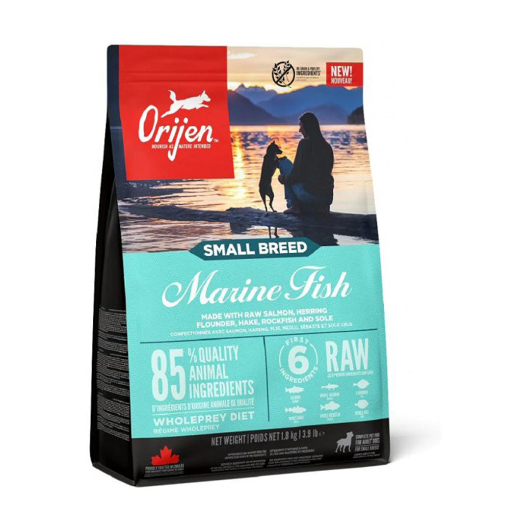 غذای سگ بزرگسال Orijen Small Breed با ماهی دریایی 1.8 کیلوگرم