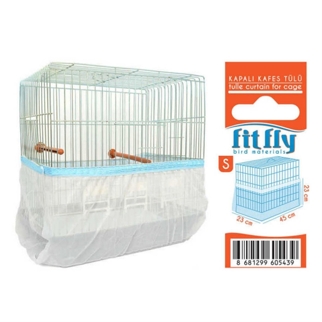 Fit Fly Kapalı Lüx Kuş Kafesi Tülü Small 45x23x23 Cm