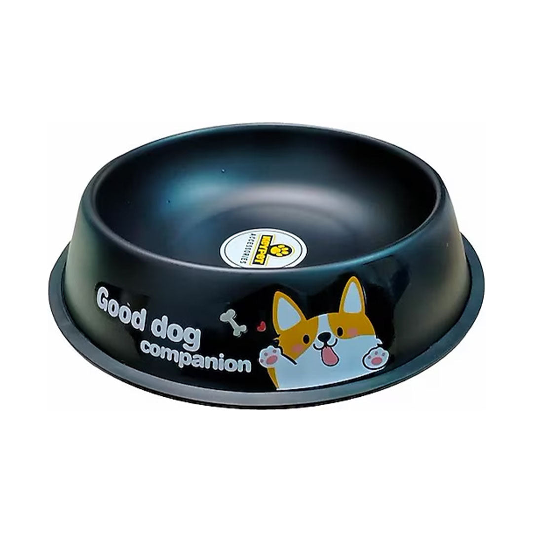 Keypet Renkli Çelik Kedi ve Köpek Mama Kabı 23 cm