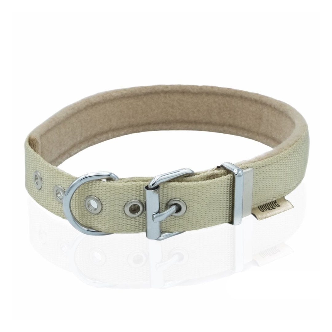 Doggie Polar Dokuma Haki Köpek Boyun Tasması 2,5x37-45cm