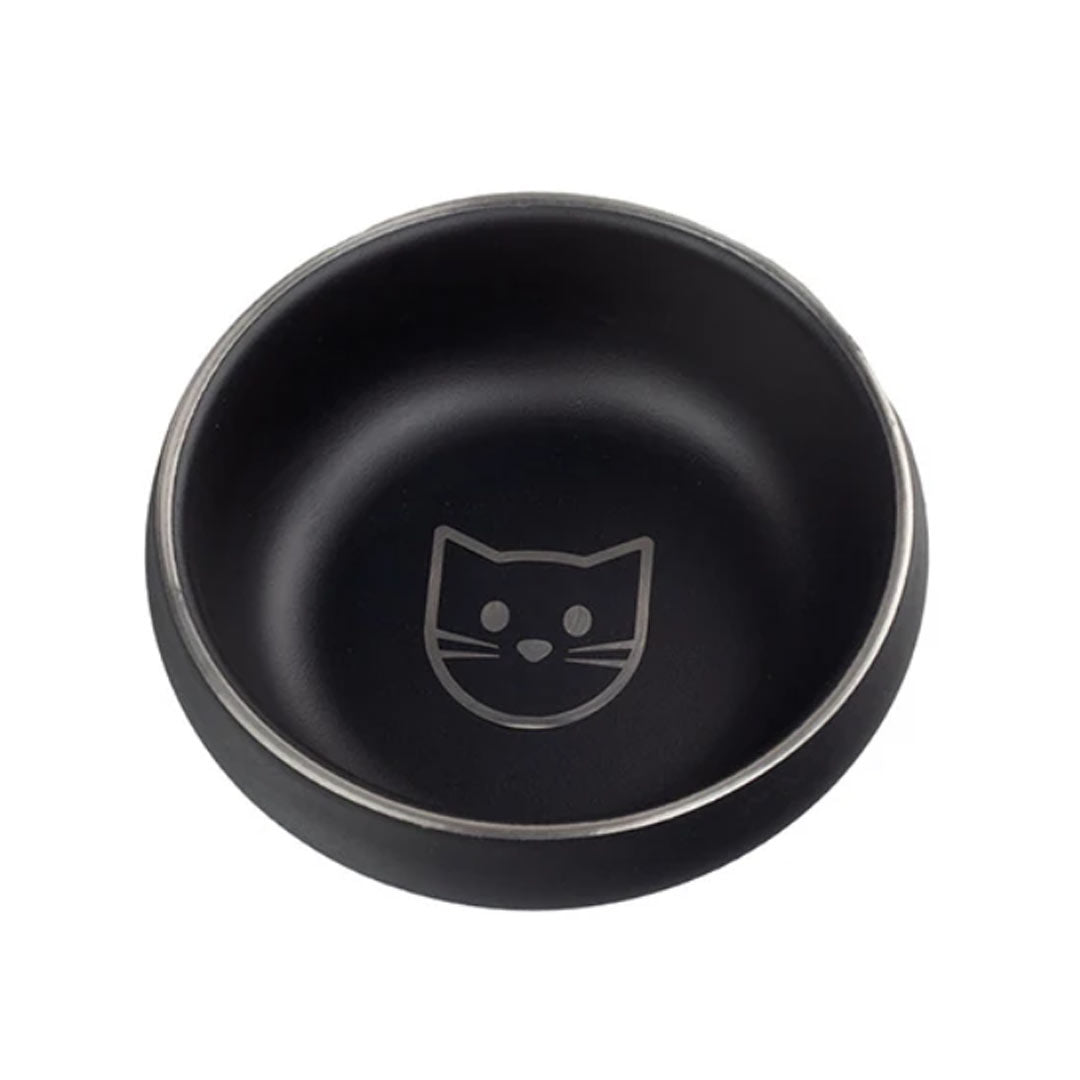 Oripet Dwbl Kedi Lazer İşlemeli Mama Su Kabı 16cm