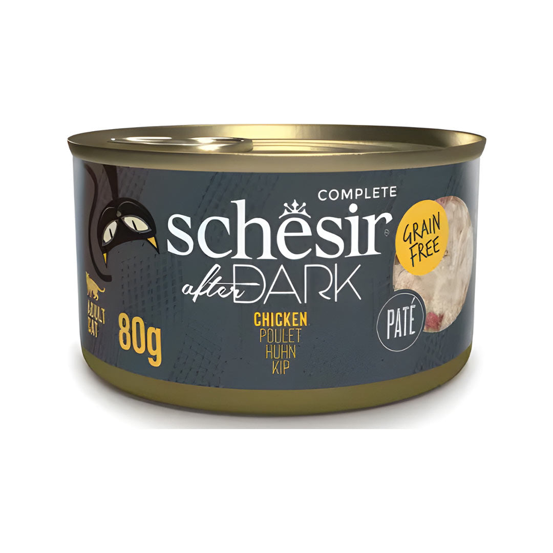 Schesir After Dark Pate Tavuklu Yetişkin Kedi Konservesi 80 Gr