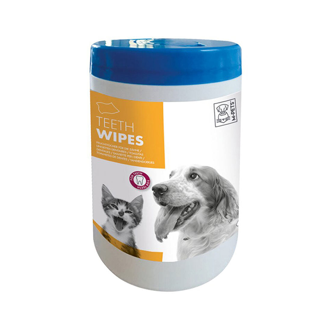 M-Pets Kedi ve Köpek Diş Temizleme Mendili 40lı