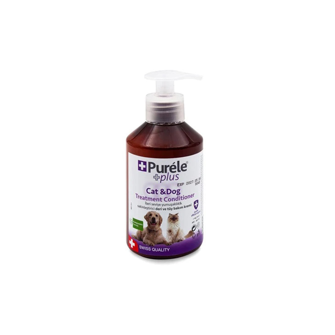 کرم مراقبت از موی گربه و سگ نرم کننده Purele 250ml