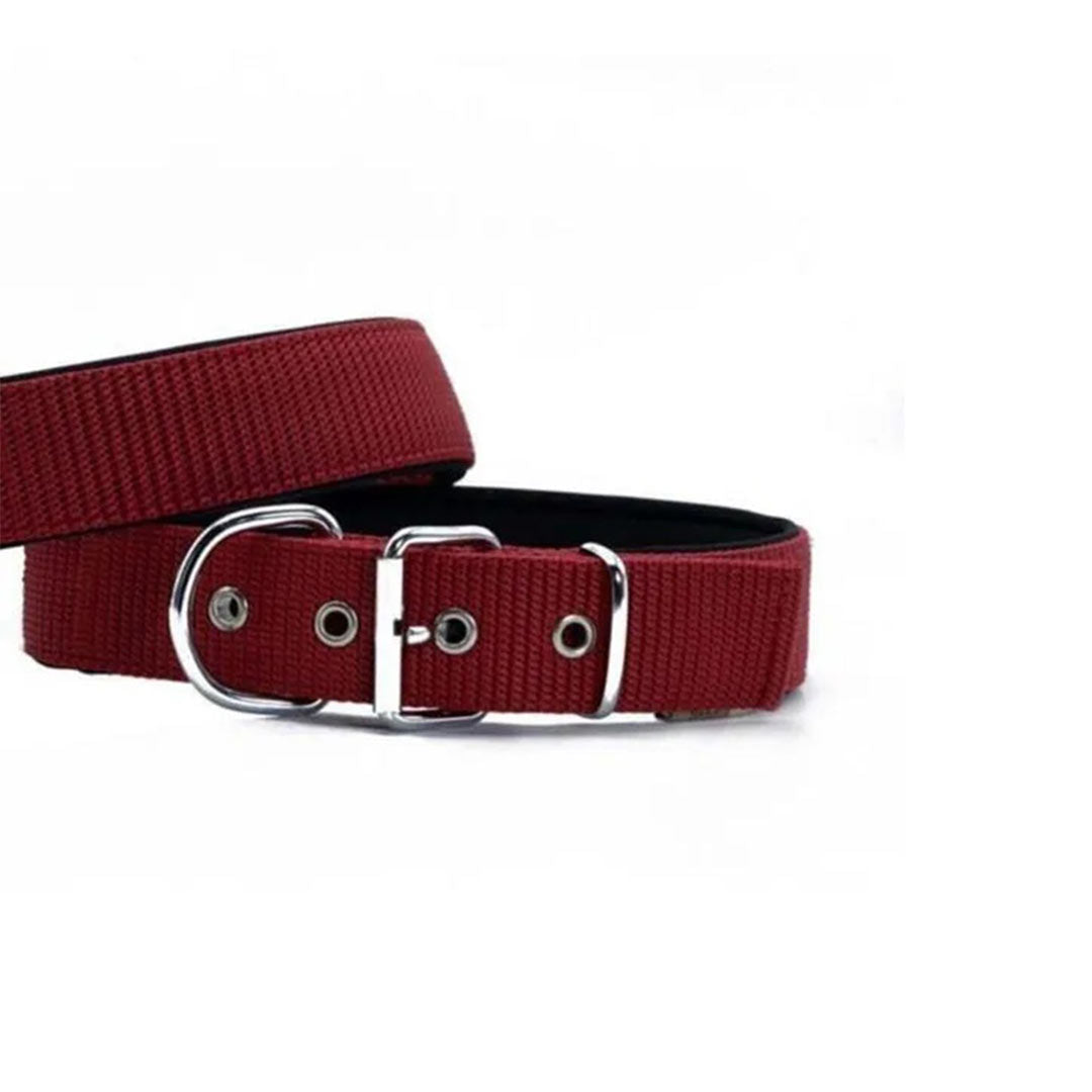 یقه سگ قرمز دست ساز Doggie Elit 4x57-65cm