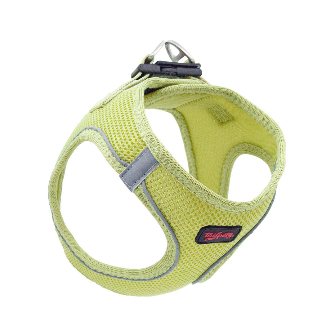 Tailpetz Olive Air Mesh Dog Harness - Size 2XS