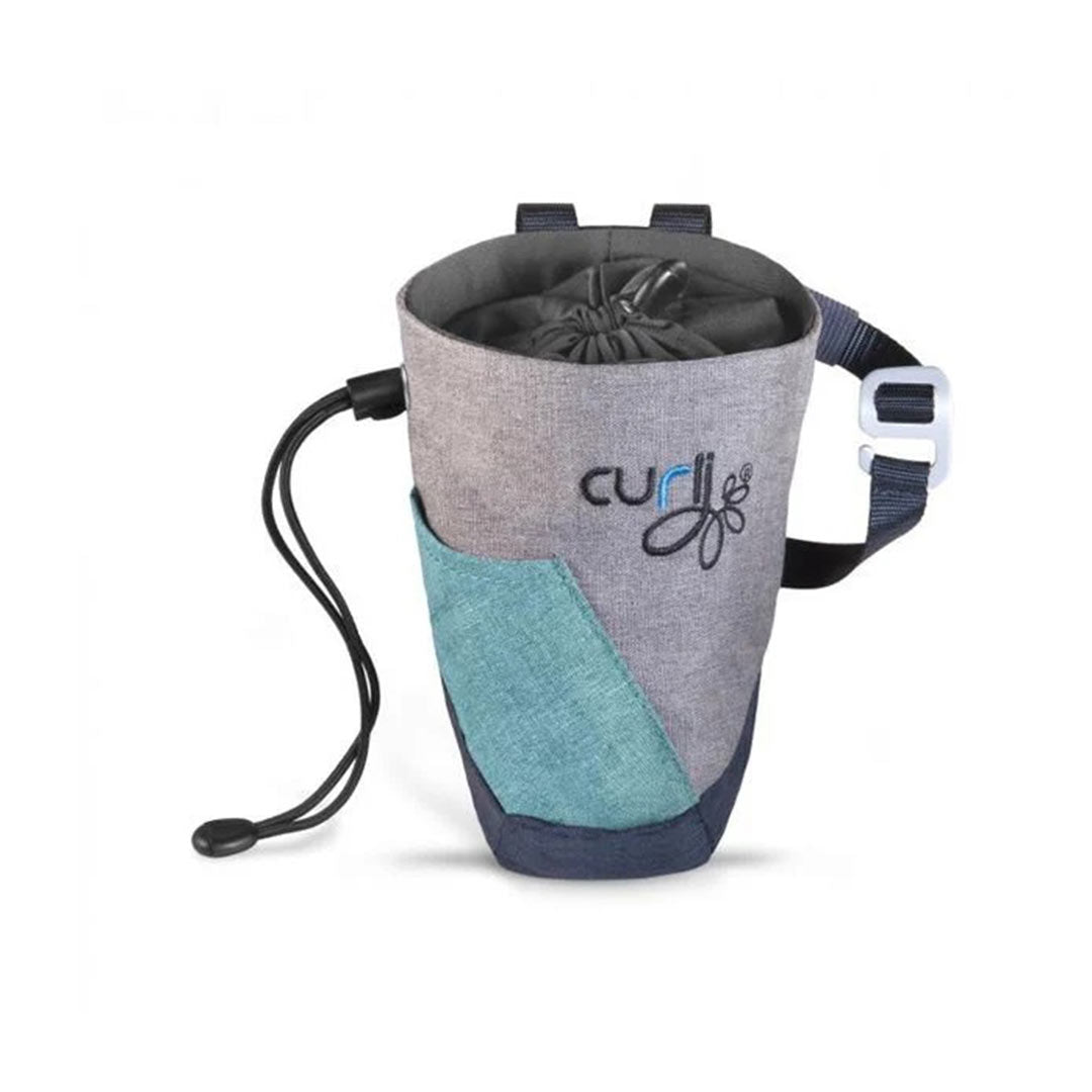 Curli Skuba Blue/Gray Cat and Dog Food Bag 11.5x18.5 Cm