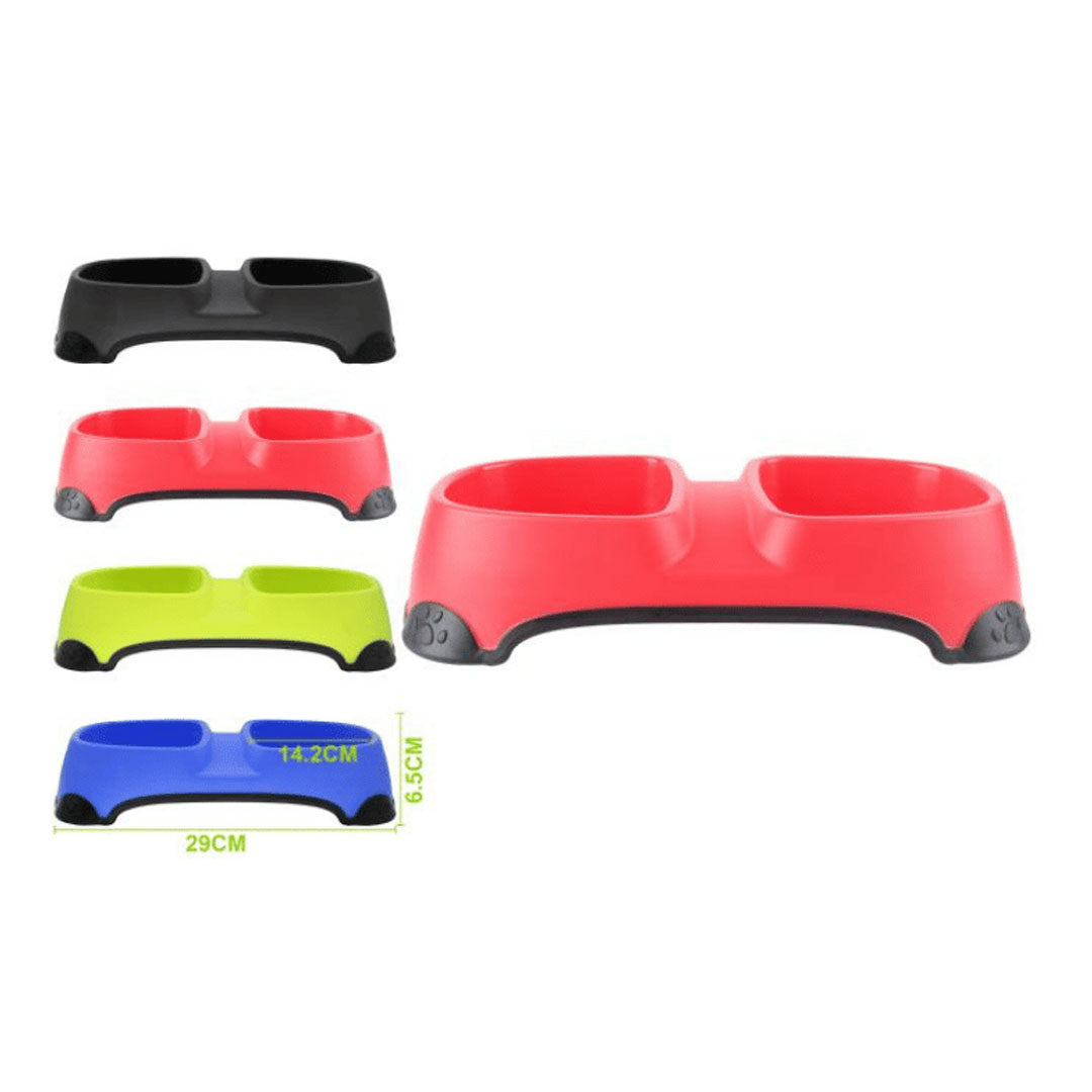 Nunbell İkili Mama Kabı L