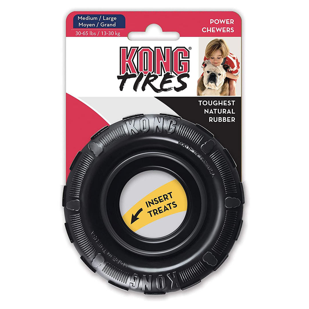 Kong Extreme Tire with Hole Dog Toy Medium