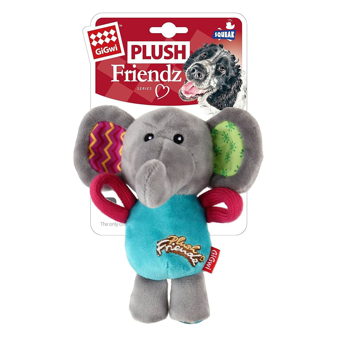 GiGwi Friendz Sesli Peluş Fil Köpek Oyuncağı 16cm