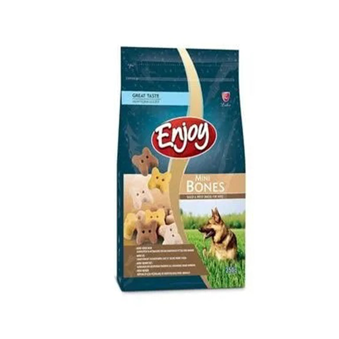 Enjoy Sandviç Mini Kemik Köpek Ödül Bisküvisi 250 Gr