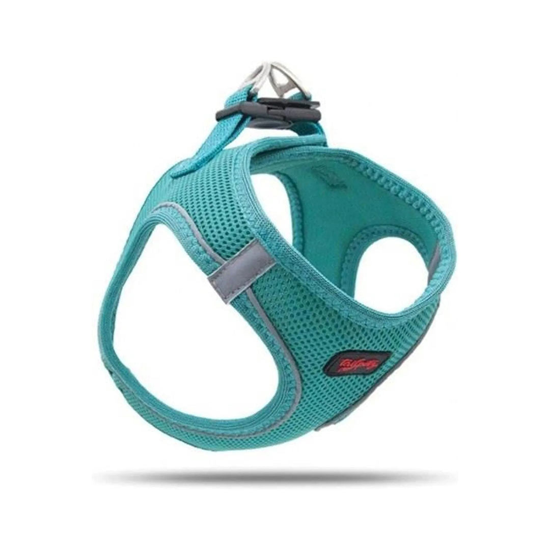 Tailpetz Air-Mesh Zümrüt Yeşili Köpek Göğüs Tasması M