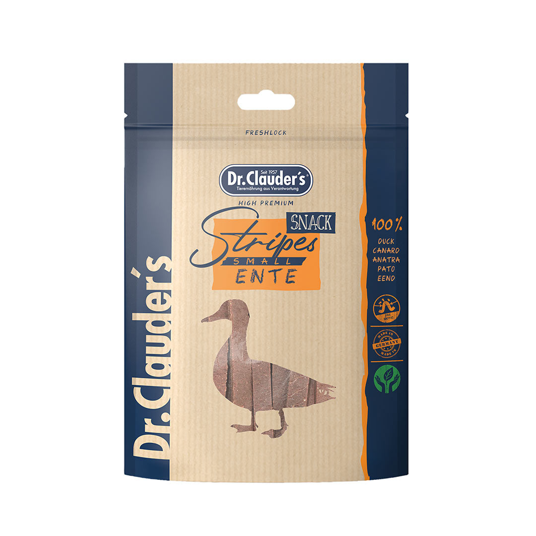 Dr.Clauders اسنک فیله سگ با طعم اردک 80گرم