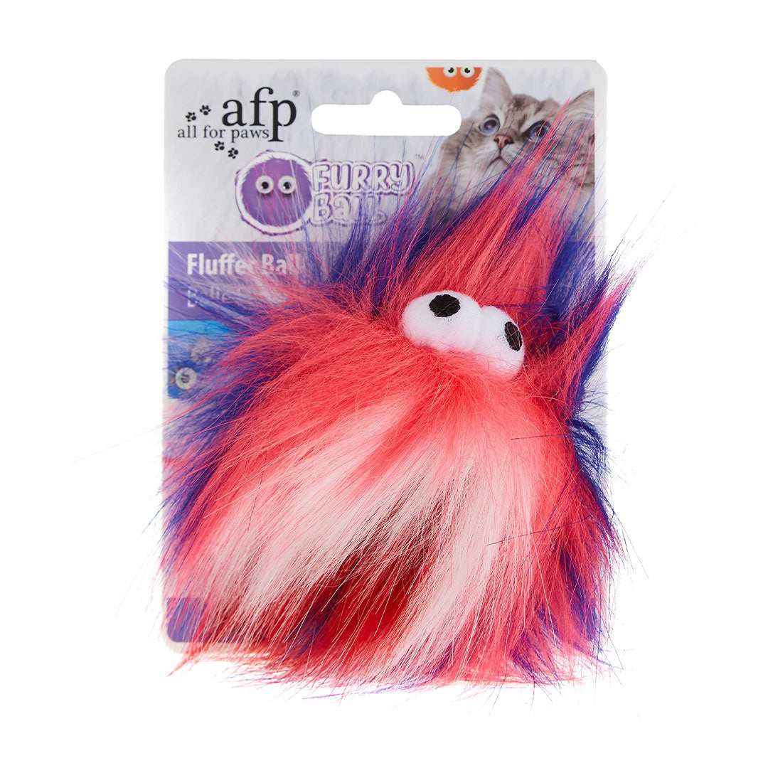 Afp Furry Tüylü Kirmizi Catnipli Fare Kedi Oyuncağı