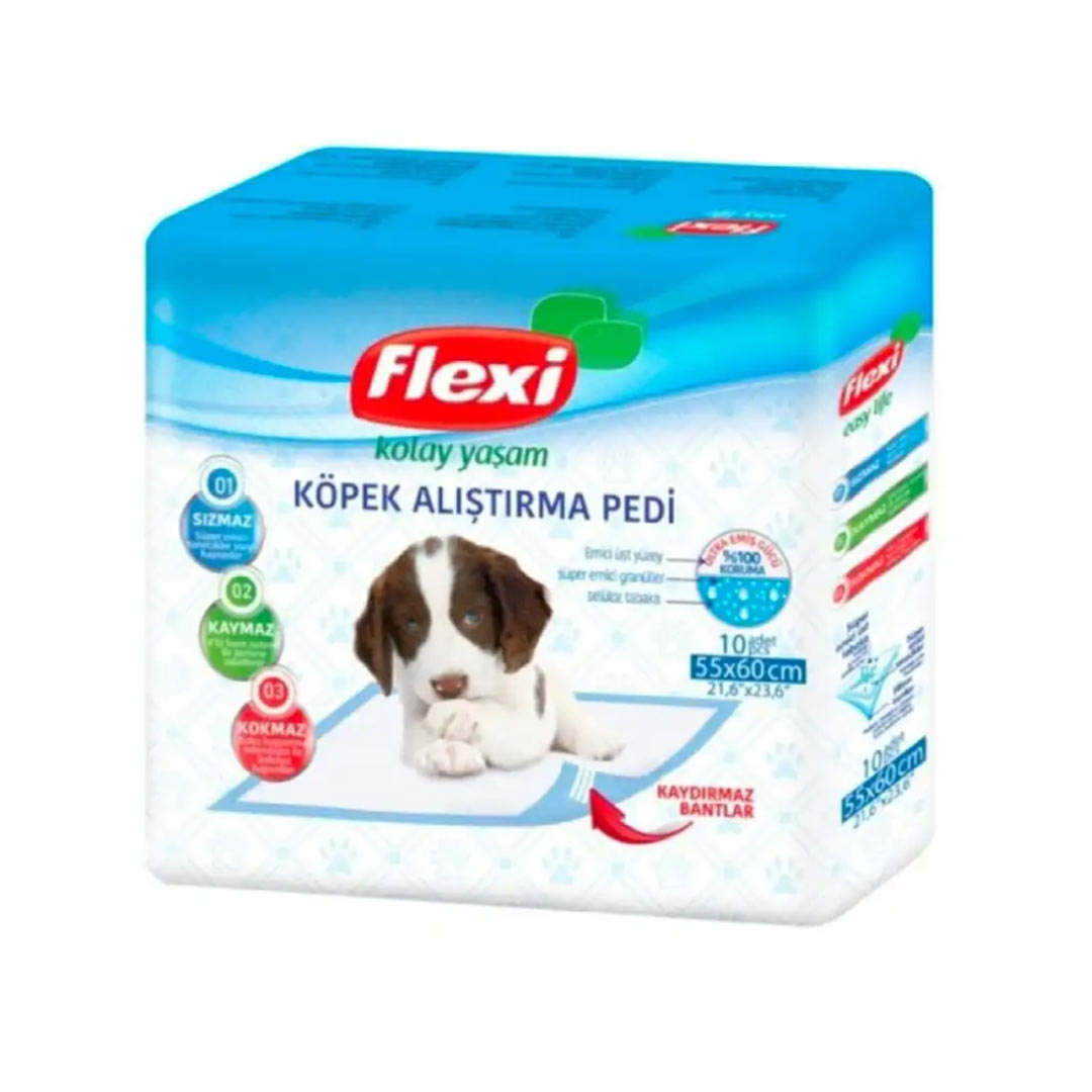 Flexi Ultra Absorbent Non-Slip Banded Dog Pee Training Pad 30x60 Cm