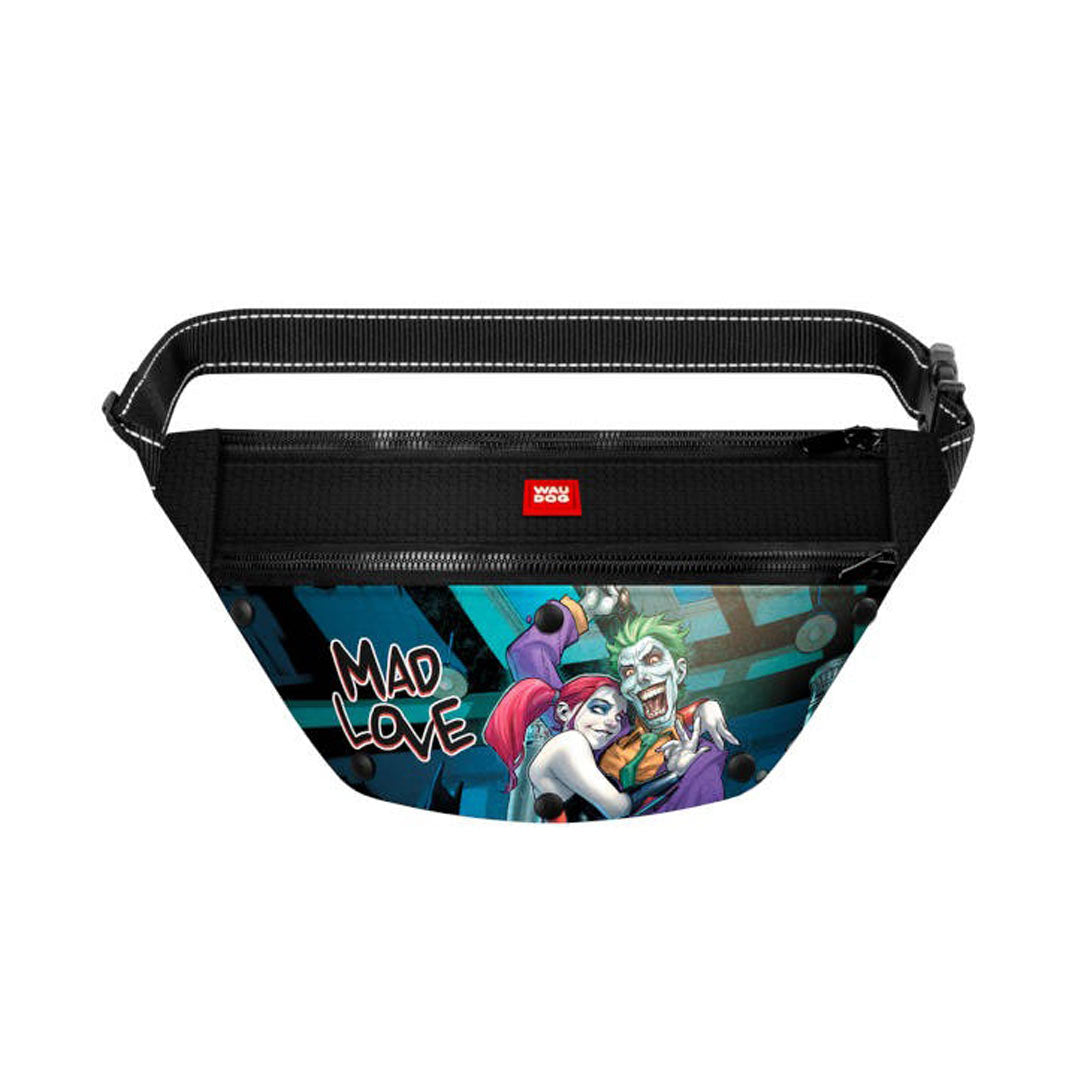 WAUDOG Siyah Joker Köpek Eğitmen Bel Çantası 92-140cm