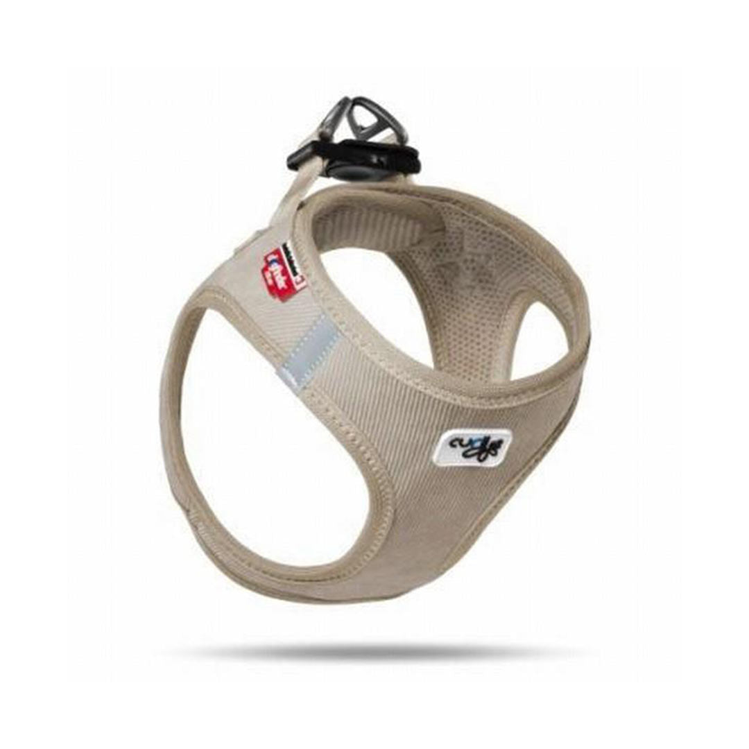 Curli Cord Vest Tan Köpek Göğüs Tasması Xsmall 35-40 Cm
