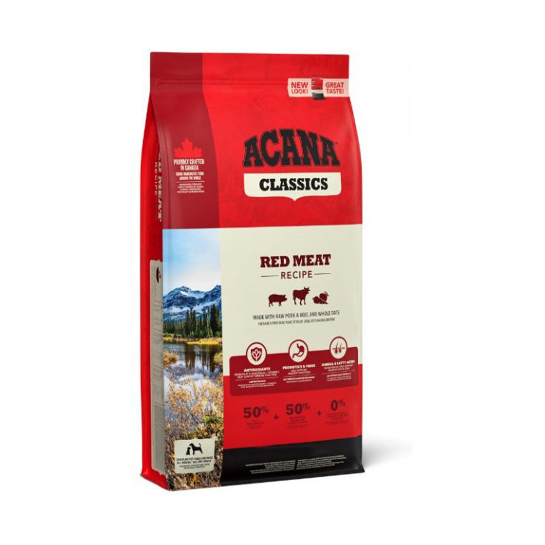 Acana Classics Düşük Tahıllı Kuzulu ve Sığırlı Yetişkin Köpek Maması 14,5kg