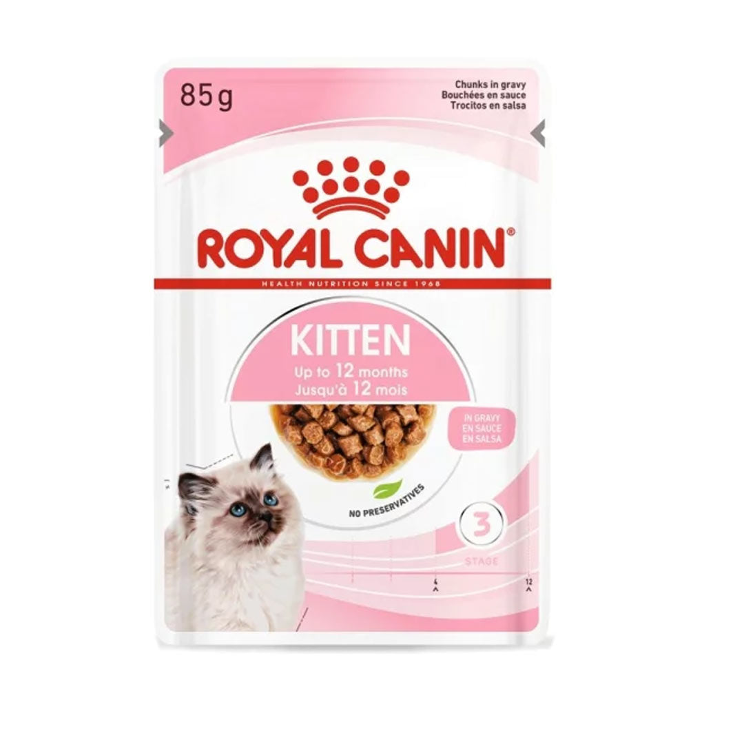 غذای خیس گربه بچه اینستینکتیو رویال کنین 85 گرم