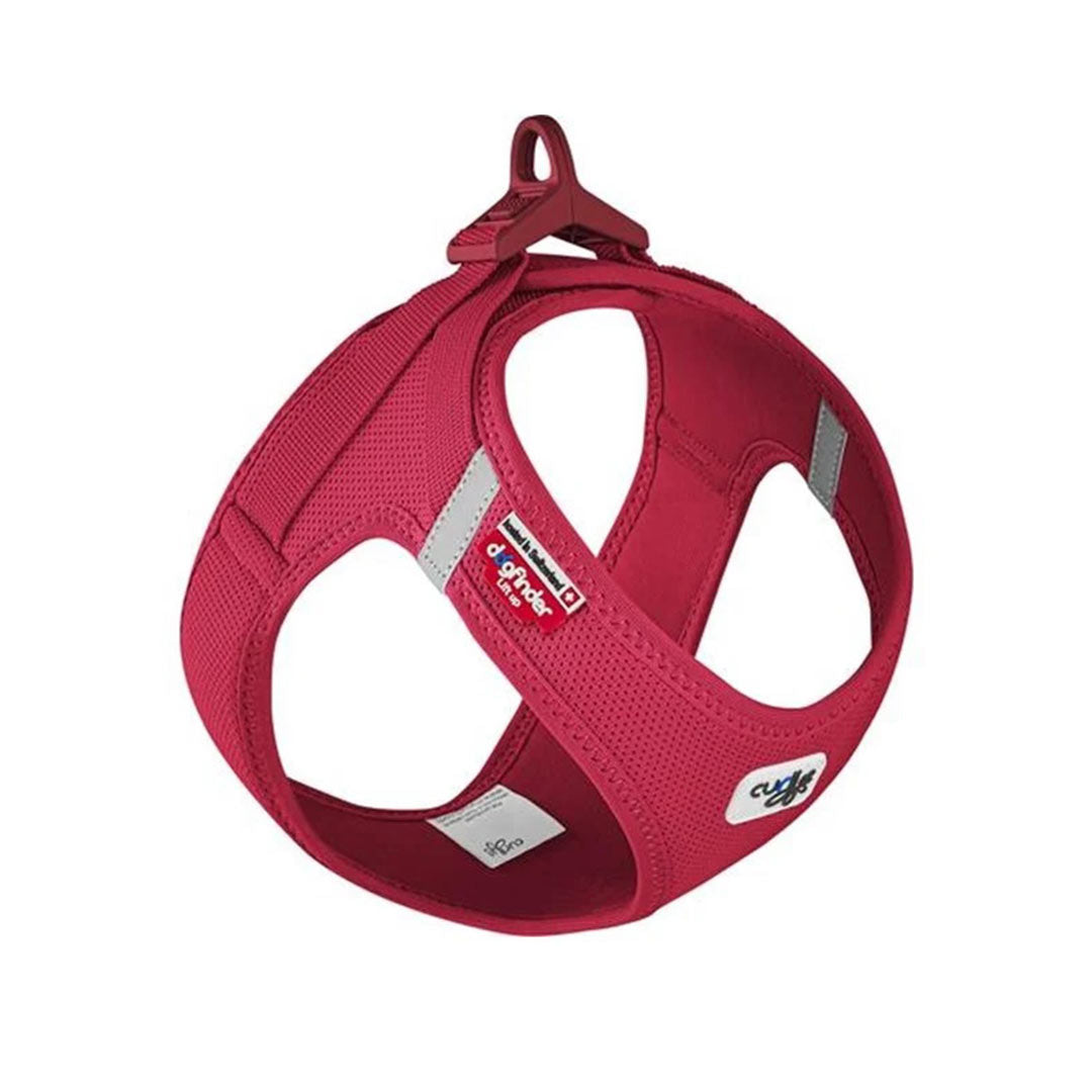Curli Vest Air-Mesh Red Dog Harness 3XS