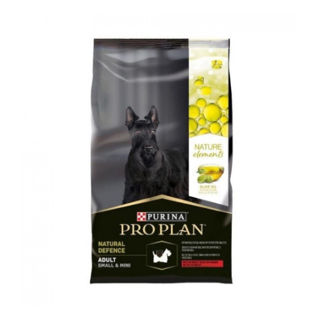 Pro Plan Natural Defence Küçük ve Mini Irk Sığır Etli Köpek Maması 7 kg