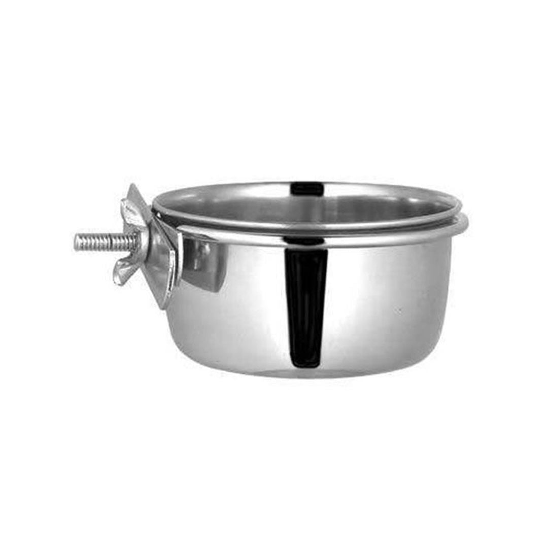 Euro Gold Vidalı Çelik 5 OZ Köpek Mama ve Su Kabı 7.5x3.5cm