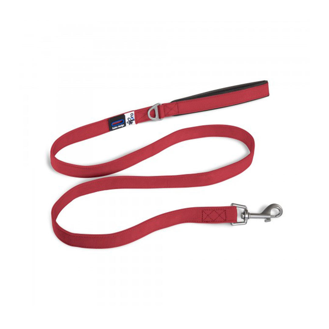 Curli Basic Nylon Red Dog Leash L 140x2cm