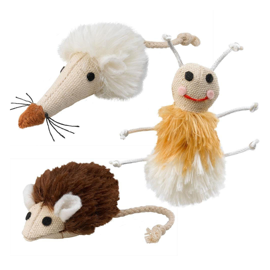 اسباب بازی موش نرم برای گربه فرپلاست