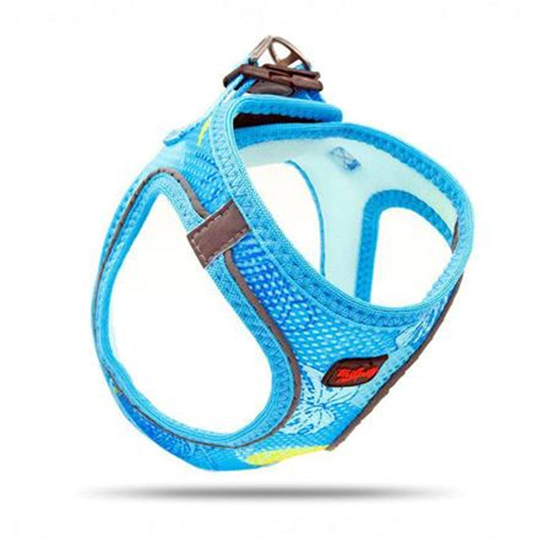 Tailpetz Air-Mesh Omnia Desenli Köpek Göğüs Tasması 2XS