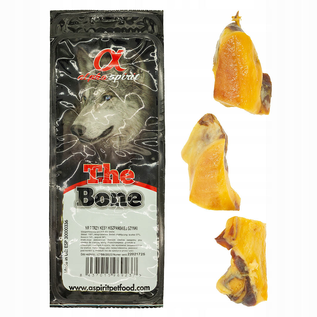 ألفا سبيريت فراغ هامبون لحم الخنزير العظام 3 عبوات 120 جرام