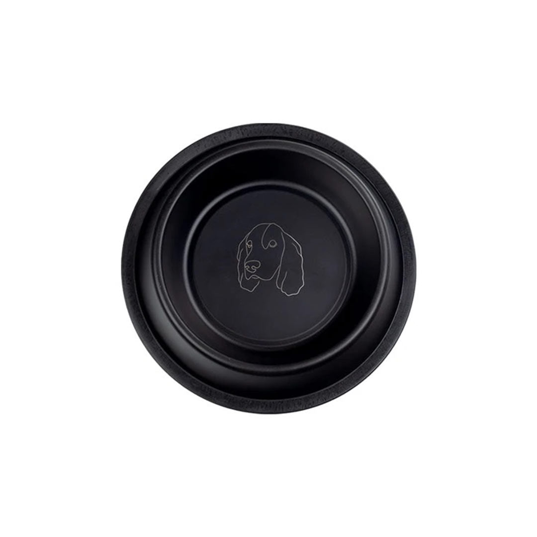 طبق أورودوج أوريبيت أشر فبدل محفور بالليزر لطعام الكلب والماء 32 أوقية