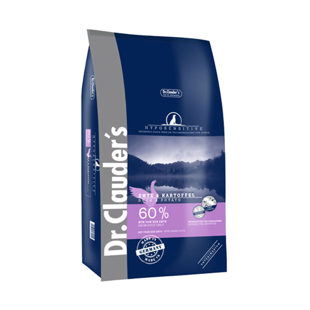 Dr. Clauder's Hyposensitive Ördekli & Patatesli Köpek Maması 11,5 kg