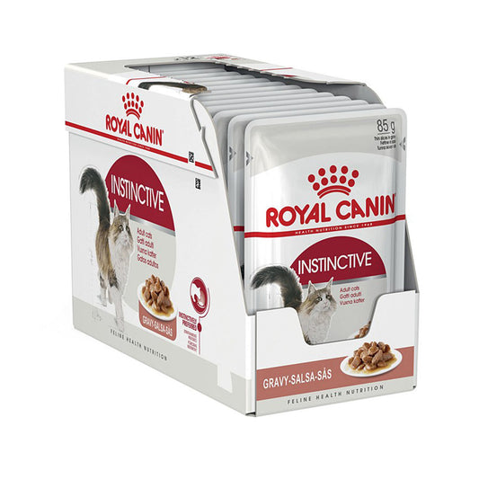 Royal Canin Instinctive Gravy Yetişkin Kedi Yaş Mamasi 85gr 12'Li