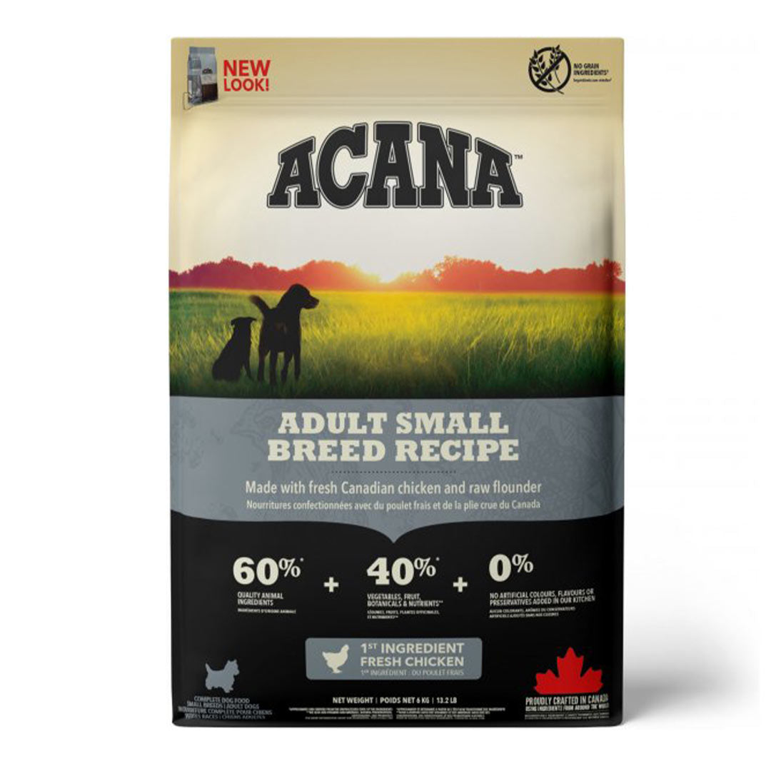 Acana Tahılsız Tavuklu ve Balıklı Küçük Irk Yetişkin Köpek Maması 2 Kg