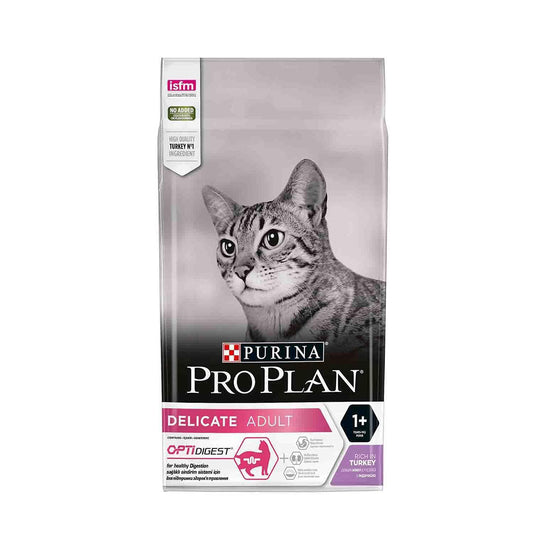 Pro Plan Delicate Hassas Ve Seçici Yetişkin Kediler Için Hindili Kedi Mamasi 1,5 Kg