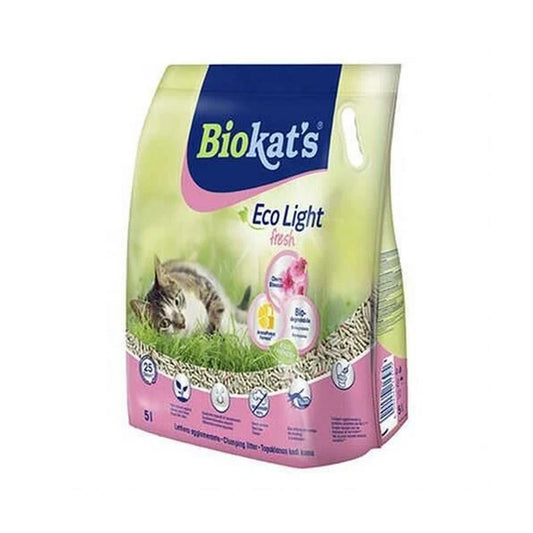 Biokat's Eco Light Fresh Cherry Blossom Cat Litter 5 lt