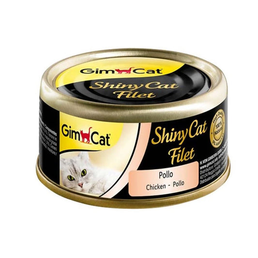 Gimcat Shinycat Pate Tavuklu Fileto Kedi Konservesi 70 gr