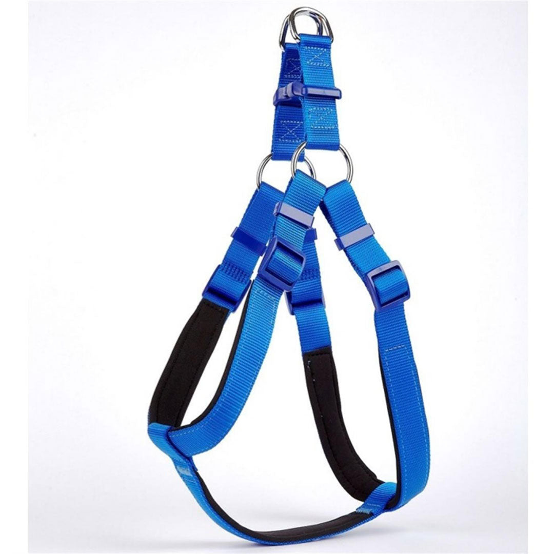 Doggie Handmade Ronin Model Royal Blue Dog Harness from Comfortable Fabric XXL-2,5x70-80cm