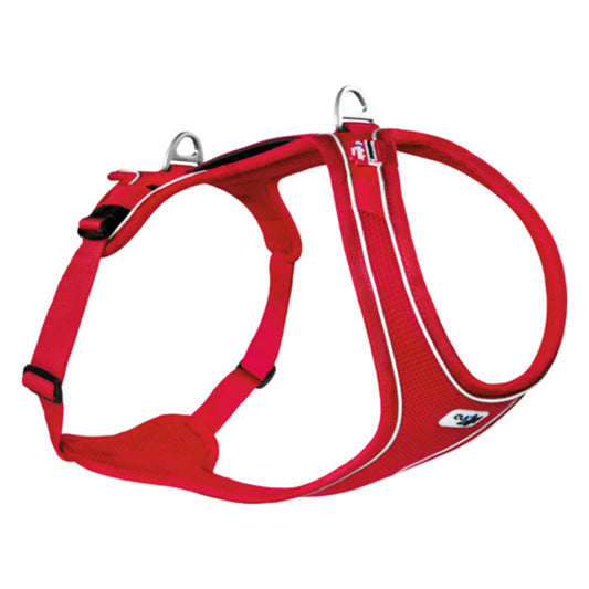 Curli Belka Comfort Harness Kirmizi Köpek Göğüs Tasması XL 76-82x52 Cm