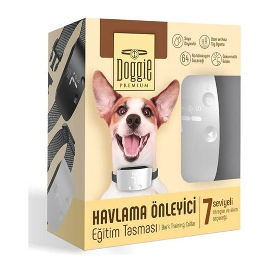 Doggie Havlama Önleyici Siyah Eğitim Tasması