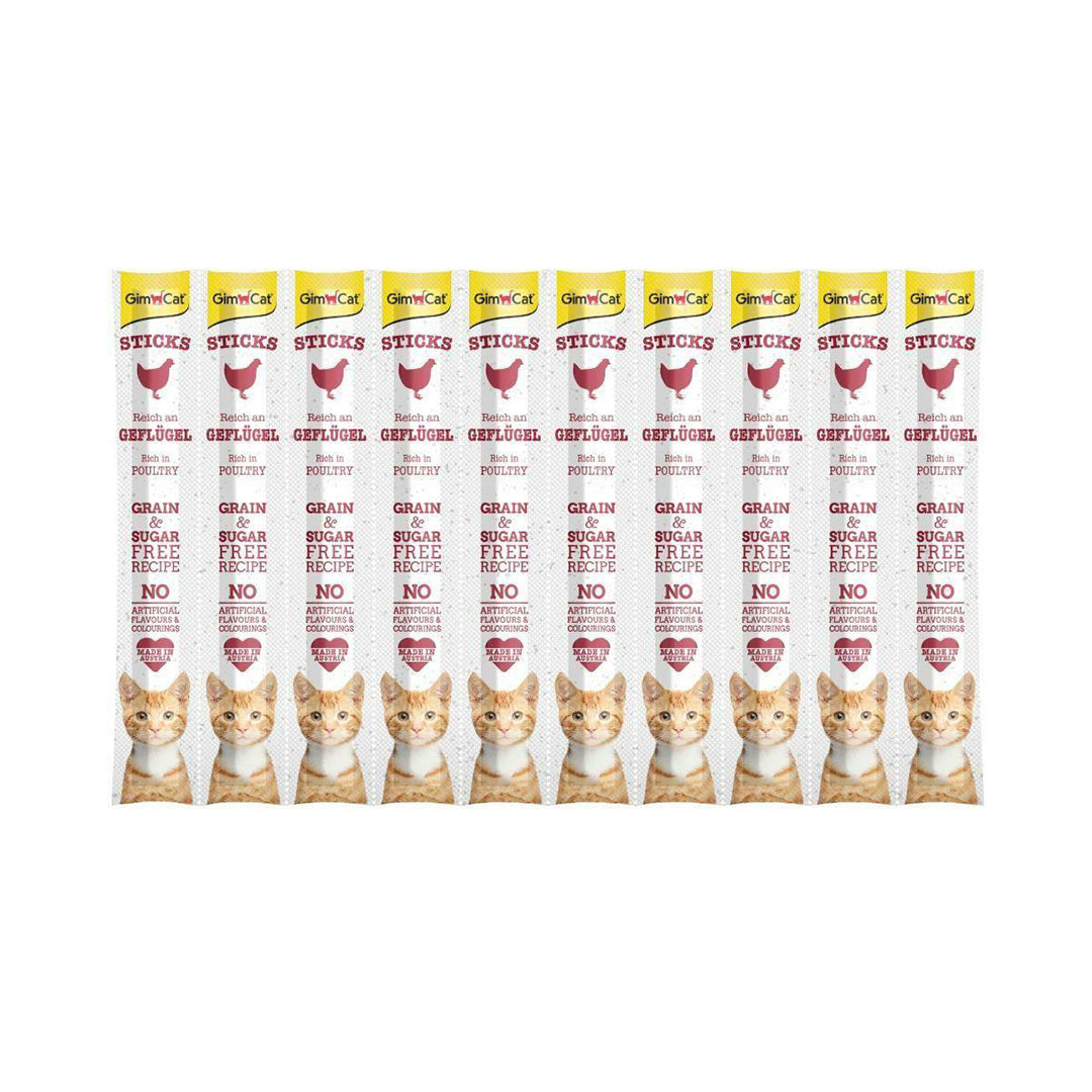 GimCat Sticks Poultry Meat Cat Treat 50 gr