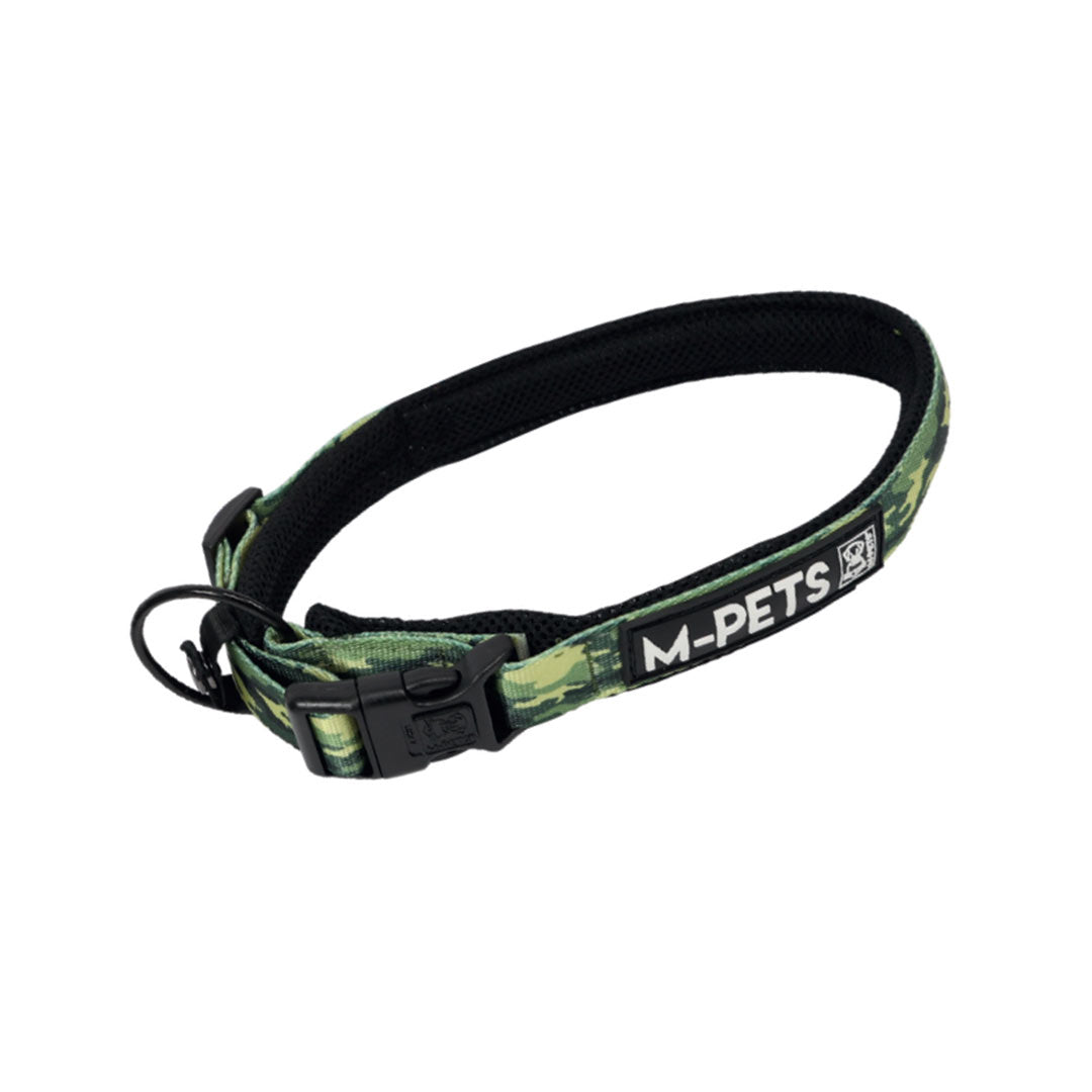 M-Pets Military Webbing Hiking Soft Kamufulaj Köpek Boyun Tasması M 2cmx40-50cm