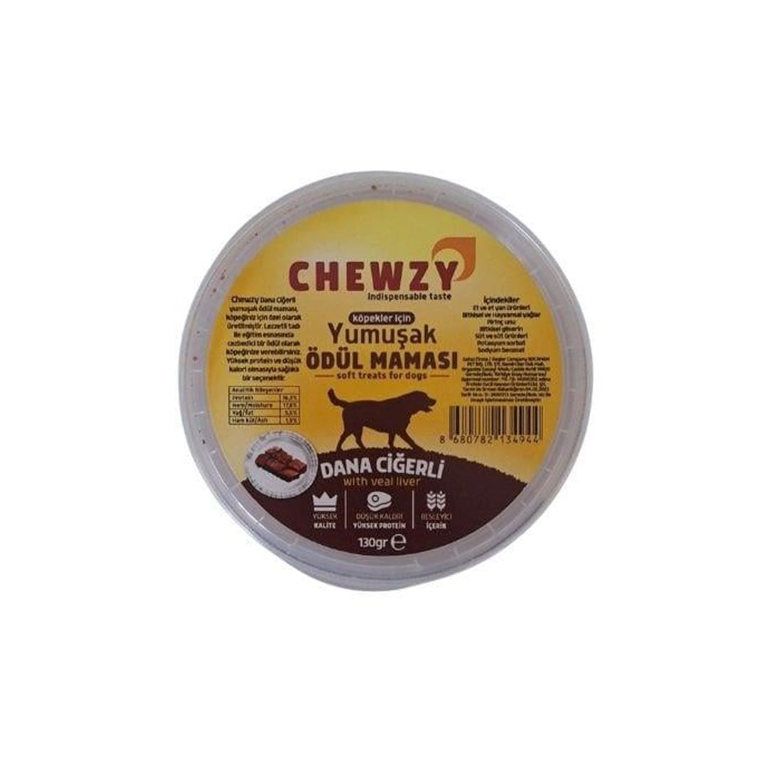 Chewzy Soft Treat For Dogs With Veal Liver 130Gr