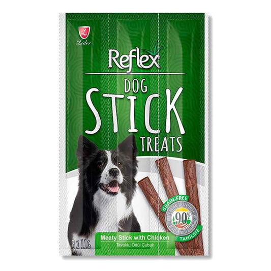 Reflex Stick Chicken Dog Treat 3x11gr