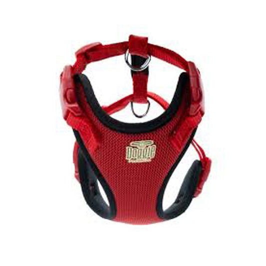 Doggie Stylish Woven Red Chest Harness Small 40*45cm