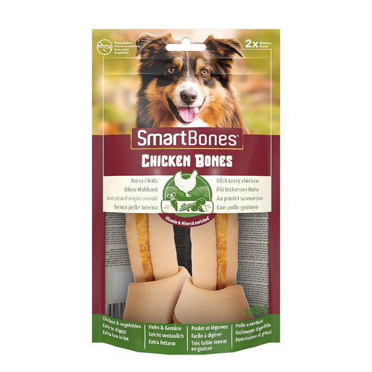 Smart Bones Chicken Knot Bone Dog Treat 2-Pack 158g