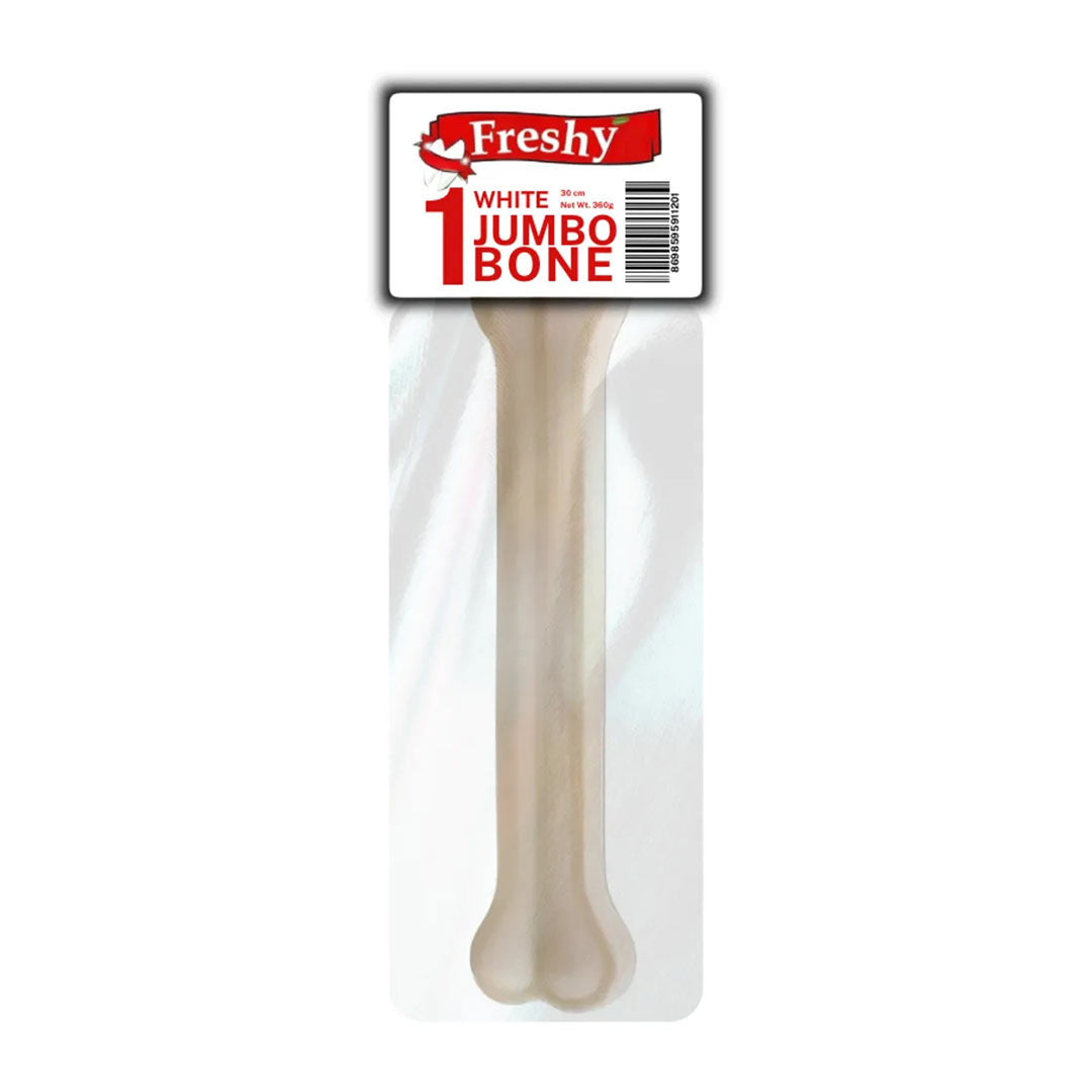 Freshy Jumbo Bone Sütlü Press Kemik Köpek Ödülü 30 Cm 360 Gr