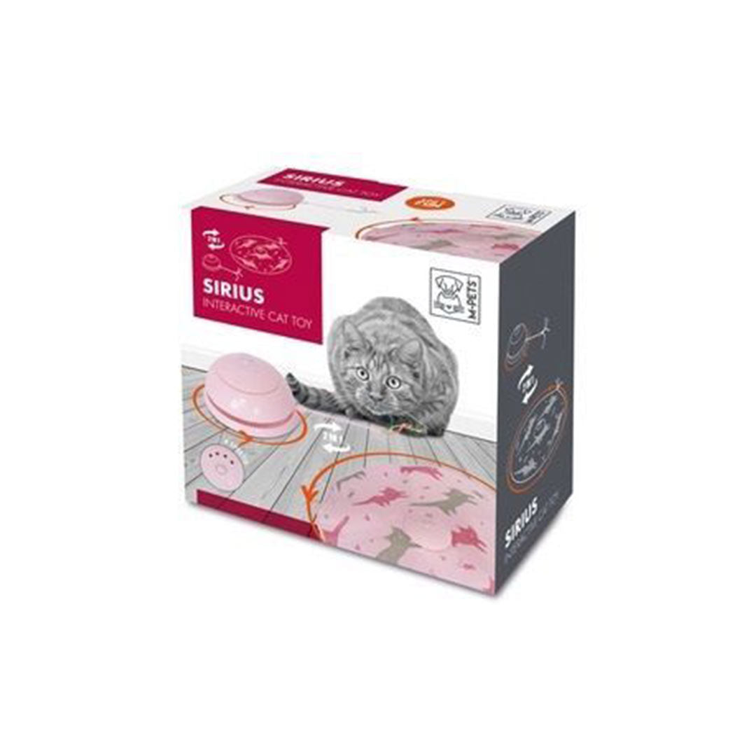 M-Pets Sirius Interactive Pink Cat Toy