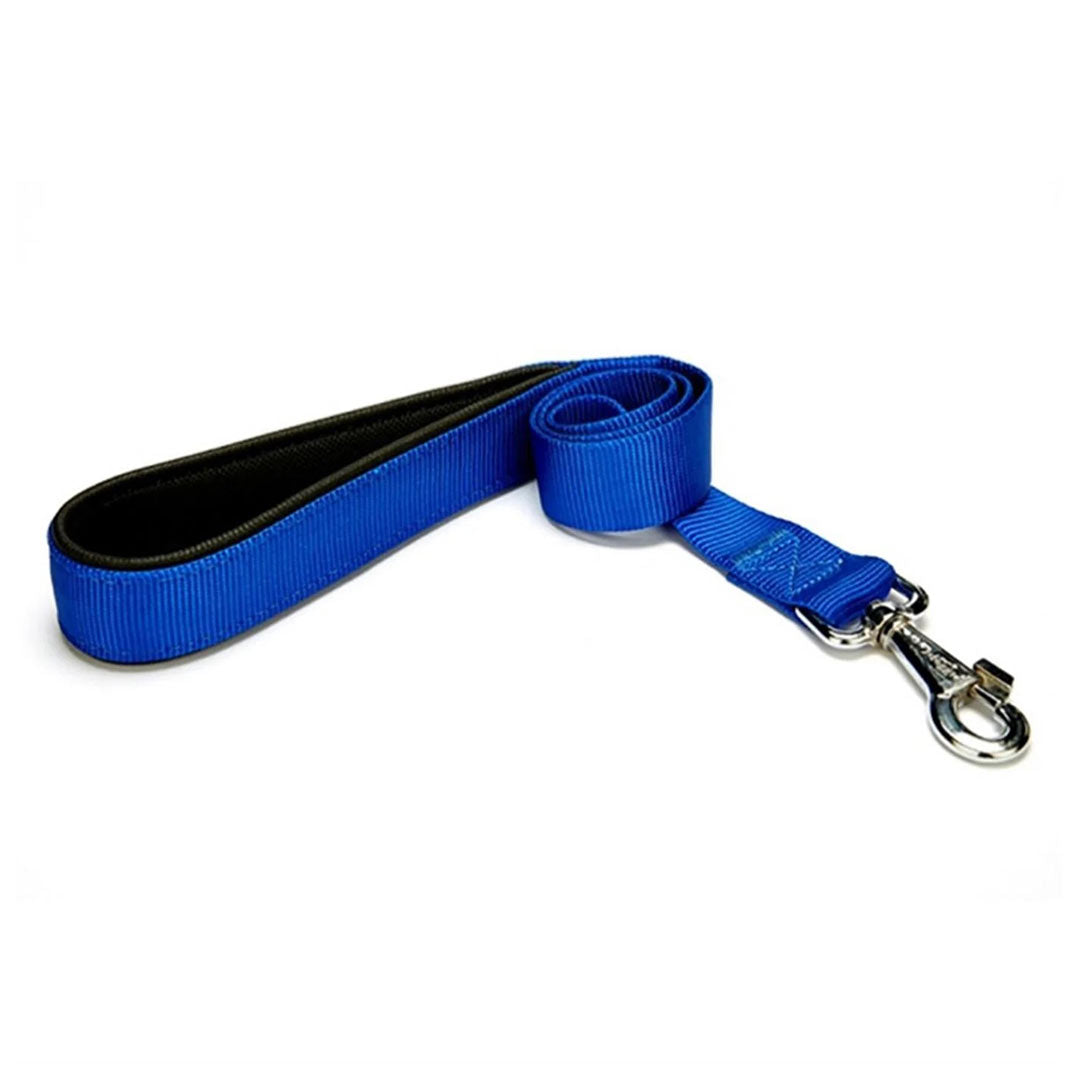 Doggie Comfort Woven Handmade Royal Blue Dog Walking Leash 3x100cm